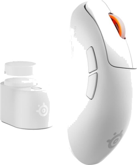 SteelSeries Rival Pro Trådløs Gamingmus - Hvit