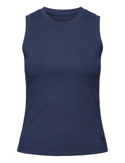Björn Borg Ace Pocket Ribbed Tank Top - Navy - XL