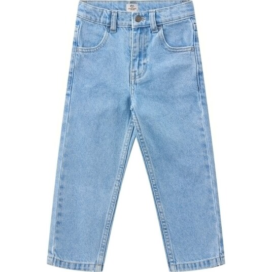 COPENHAGEN COLORS Lt Blue Indigo Washed Organic Junior Jeans, Reugular Fit 104
