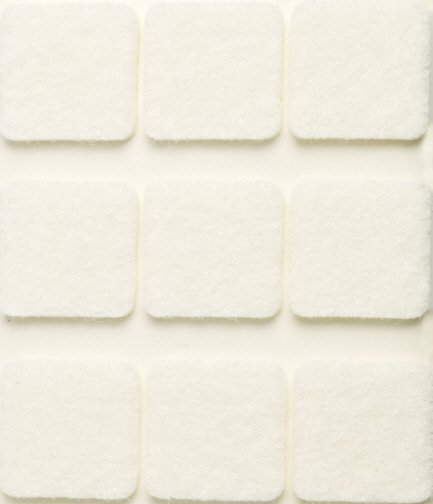 MØBELFILT HVIT SELVKLEB 22X22 A12 MØBELFILT HVIT SELVKLEB 22X22 A12