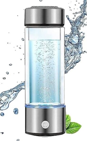 Vannflaske Hydrogen Generator Ekte Molekylær Hydrogenrikt Vann Generator Ioniseringsmaskin med SPE Kammer Teknologi Hydrogenvann