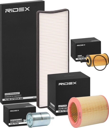 Filtersett RIDEX 4055F27612