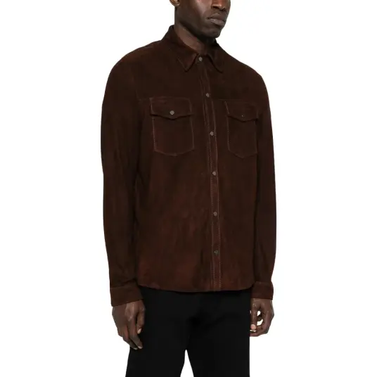 Salvatore Santoro Herre Jakker Brun 2XL,