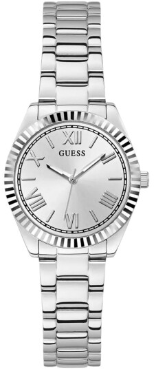 Guess Dameklokke GW0687L1 Classic VALUE Sølvfarget/Stål Ø30 mm