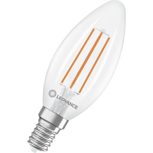 Ledvance E14 mignonpære 2700K 3,8W Klar