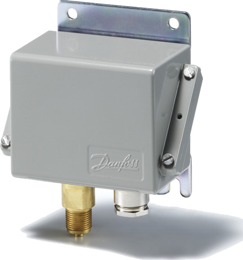 Danfoss KPS35 Trykkbryter 0-8 BAR for Hydraulikk