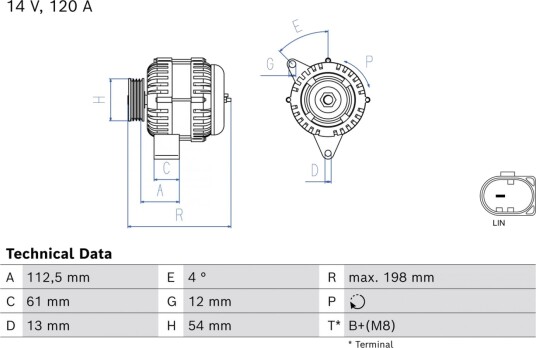 Dynamo BOSCH 0 986 084 720