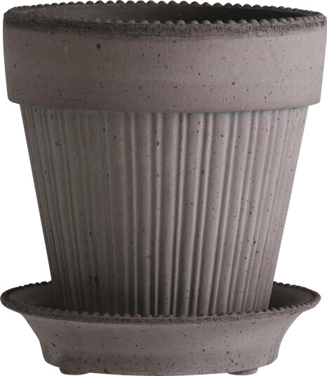 Bergs Potter Simona krukke 14 cm Grå