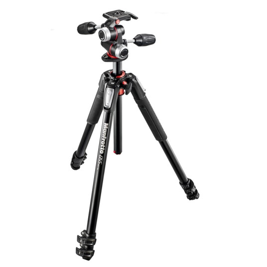 Manfrotto 055Xpro3 - Tripod - Med Manfrotto X Pro 3-Way Head