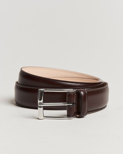Crockett & Jones Belt 3,2 cm Dark Brown Calf Crockett & Jones Belt 3,2 cm Dark Brown Calf