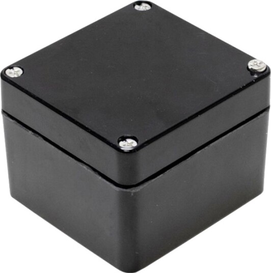 Hammond Electronics 1590ZGRP081BK 80 × 75 × 55 mm Polyester Sort Kabinett
