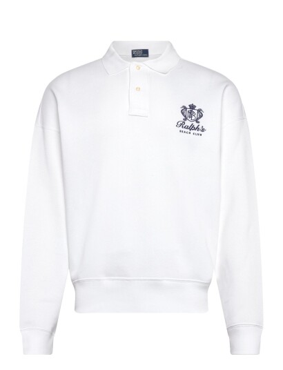 Polo Ralph Lauren Island Fleece Knt Sweatshirt White L
