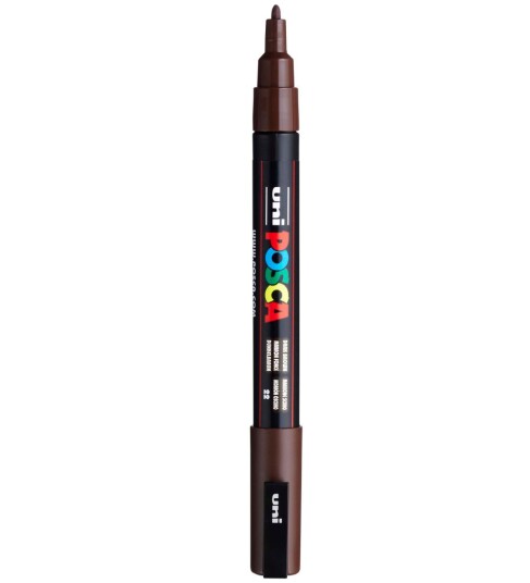 Posca Posca Marker PC-3M Fine Dark Brown