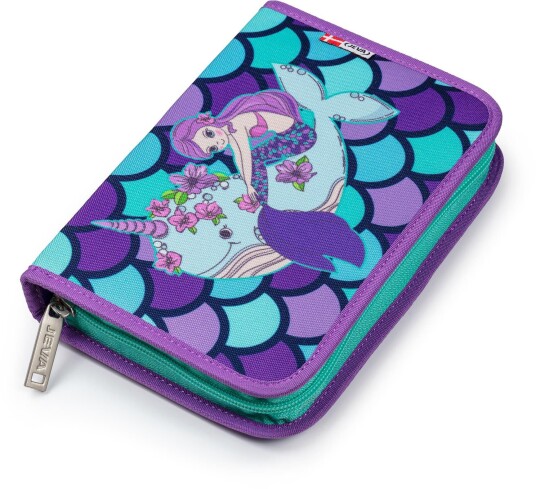 Jeva One-Zip Pennal Rainbow Mermaid Jeva One-Zip Pennal Rainbow Mermaid