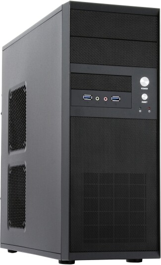 Chieftec Midi Tower CQ-01B-U3 Kabinett uten Strømforsyning Svart