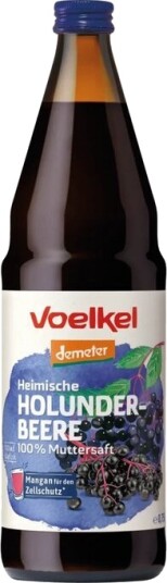 Voelkel økologisk hyllebærjuice 0,75 L