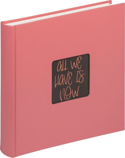 Walther Fun Living Coral fotoalbum 30x30cm 100 sider Walther Fun Living Coral fotoalbum 30x30cm 100 sider