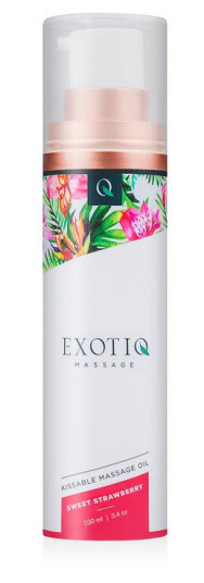 Massasjeolje Exotiq jordbær 100 ml