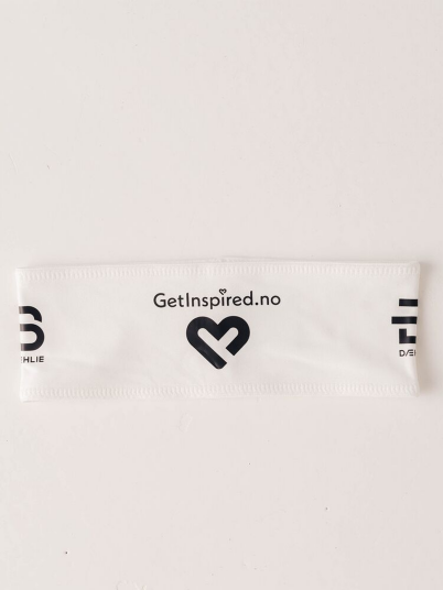 Dæhlie x Get Inspired Headband Polyknit Hvit ONE SIZE