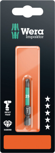 Wera TX20 Bits 50 mm til Elektroverktøy