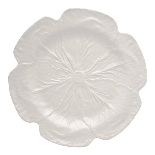Bordallo Pinheiro  Cabbage fat 30,5 cm hvit
