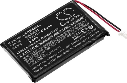 Cameron Sino Batteri For GPS TomTom GPS 9821X
