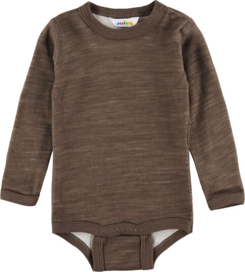 Joha Body I/e   Ull   Mørkebrun   Joha   80   Langermet Body