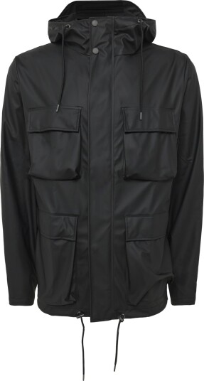 Rains Pocket Jacket W3 Black XS Rains Pocket Jacket W3 Black XS