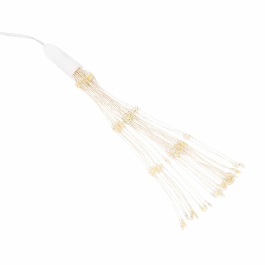 vidaXL Julestjernelys 140 LED flerfarget 17 cm