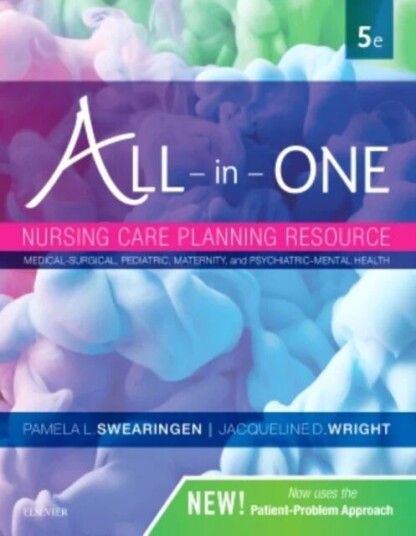 All-In-One Nursing Care Planning Resource Av Pamela L. (Special Project Editor Grand Rapids Mn) Swearingen, Jacqueline Wright
