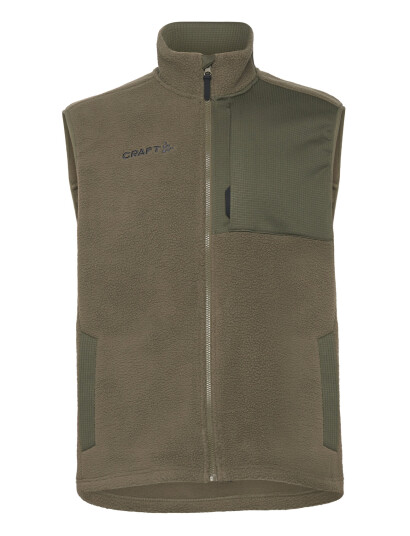 Craft Adv Explore Pile Fleece Vest M - Green - S Craft Adv Explore Pile Fleece Vest M - Green - S