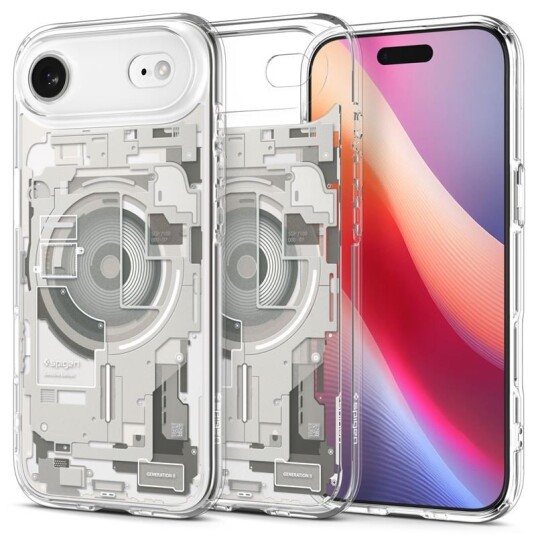 Spigen Ultra Hybrid MagSafe Mobildeksel for iPhone 17 Air i Naturlig Titan