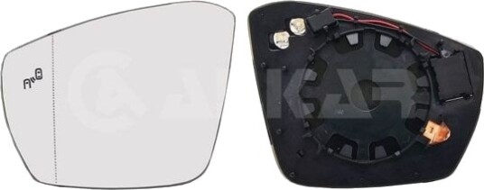 ALKAR 6443531 Speilglass, ytterspeil ALKAR 6443531 Speilglass, ytterspeil