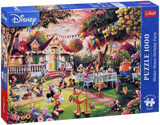 Trefl Puslespill 1000 Brikker Disney: Mikke Mus' Bursdag Trefl Puslespill 1000 Brikker Disney: Mikke Mus' Bursdag