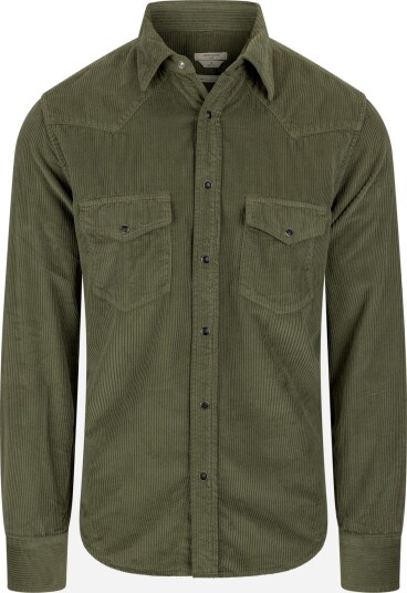 Jacob Cohen Camicia western shirt XL grønn herre