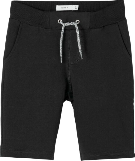 name it Nkmhonk Swe Long Shorts Unb Noos Black 164