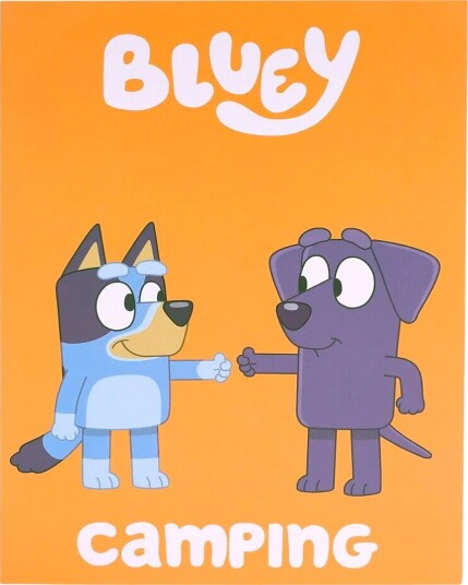 Bluey Camping Rollelek Figurer One Size Bluey Camping Rollelek Figurer One Size