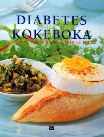 Diabeteskokeboka Innbundet Pent brukt bok