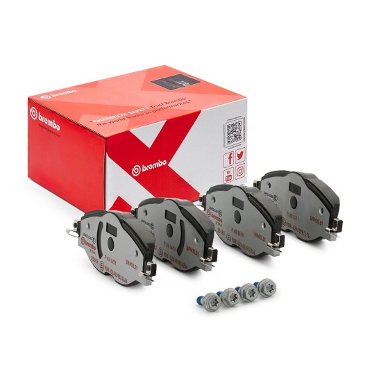 Bremseklosser BREMBO P 85 147X Bremseklosser BREMBO P 85 147X