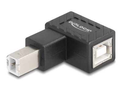 Delock Usb 2.0-Adapter Usb Type-B Hann Til Usb Type-B Hunn 90° Vinklet Under