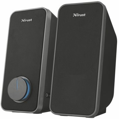 Trust Arys 2.0 PC Høyttalere 14W Svart med Hodetelefonutgang Trust Arys 2.0 PC Høyttalere 14W Svart med Hodetelefonutgang