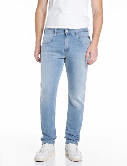 Replay Anbass Trousers Slim 99 Denim Blue 34 x 34 Replay Anbass Trousers Slim 99 Denim Blue 34 x 34