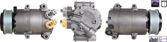 ELSTOCK 51-0900 AC-kompressor ELSTOCK 51-0900 AC-kompressor