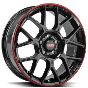 BBS XR Black Red 7.5x17 5/114.3 ET35 B82 BBS XR Black Red 7.5x17 5/114.3 ET35 B82