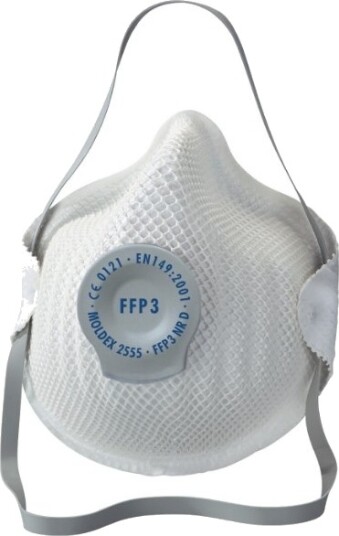Støvmaske 2555 FFP3 M/Ventil Støvmaske 2555 FFP3 M/Ventil