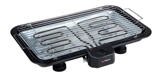 Elektrisk bordgrill 2200W med kraftig oppvarming
