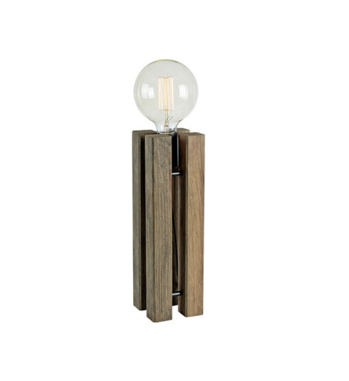 Lodge bordlampe 36 cm Natur