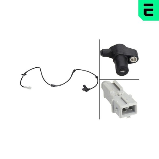 Sensor, ABS OPTIMAL 06-S114