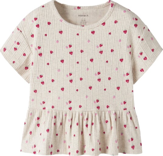 Name It Nmfjelly Ss Top Box Beige 104 Name It Nmfjelly Ss Top Box Beige 104