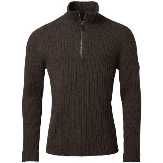 Chevalier Antony Half Zip Wool Antler Brown Antler Brown XL
